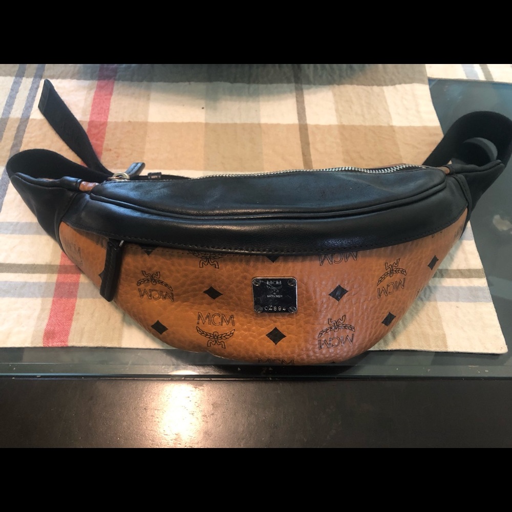 Authentic MCM fanny pack